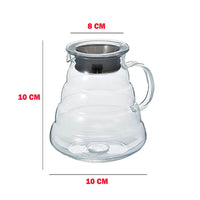Jarra Servidora de Café Cristal Borosilicato 800 ml