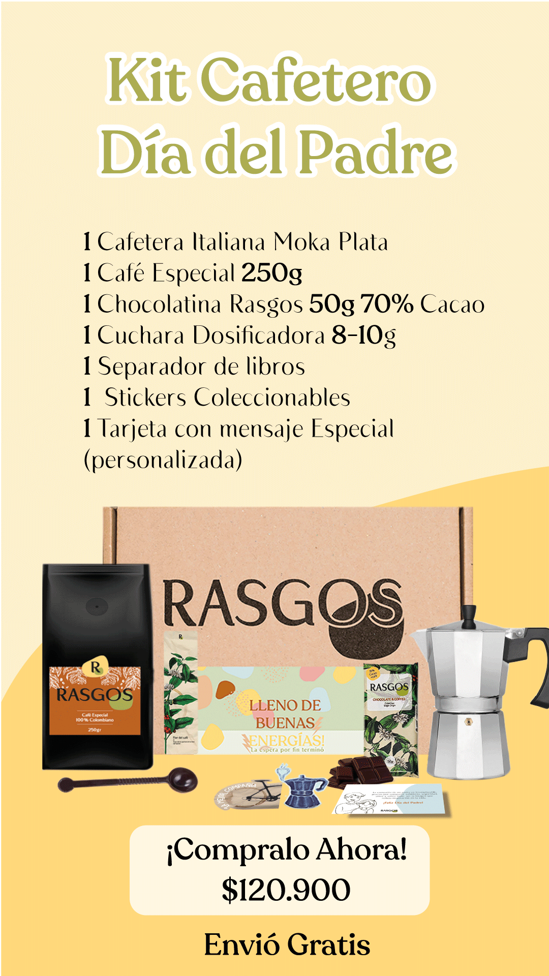 Kit Día Del Padre Cafetero Moka