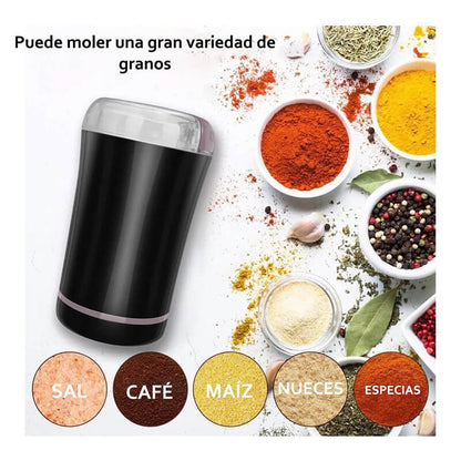 Molino Eléctrico para Café y Triturador de Especias