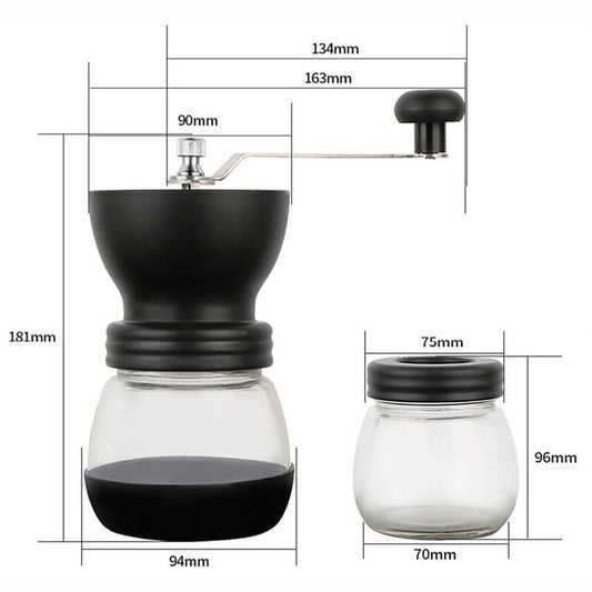 Molino Manual + Recipiente Auxiliar