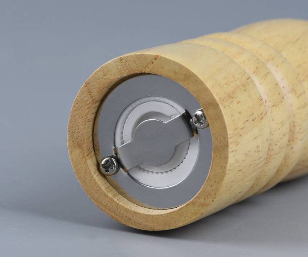 Moledor De Pimienta Sal Gruesa Molino Pimentero De Madera Grande