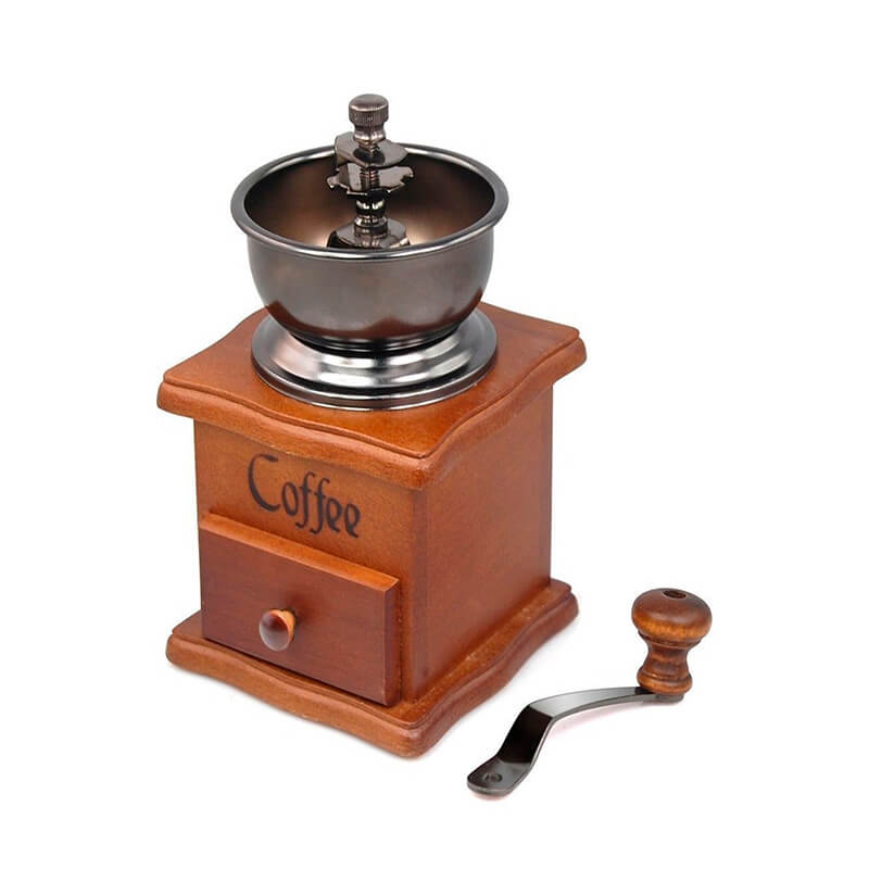 Molinillo de Café Manual de Acero Inoxidable para Molienda Precisa en Casa.