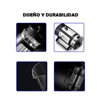 Cafetera Prensa Francesa Negra 350ml Embolo Acero French Press