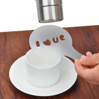 Plantillas Arte Latte pack X 16 figuras