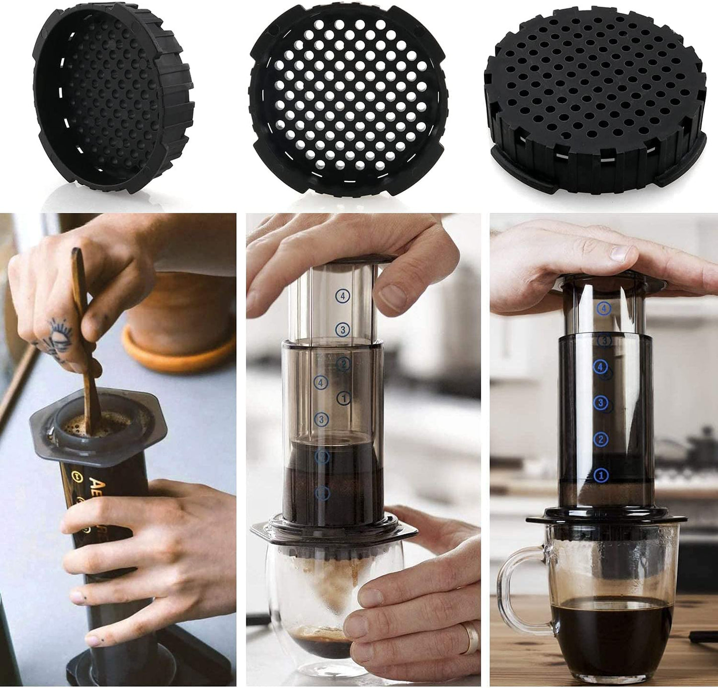 Repuesto PortaFiltros Cafetera AeroPress
