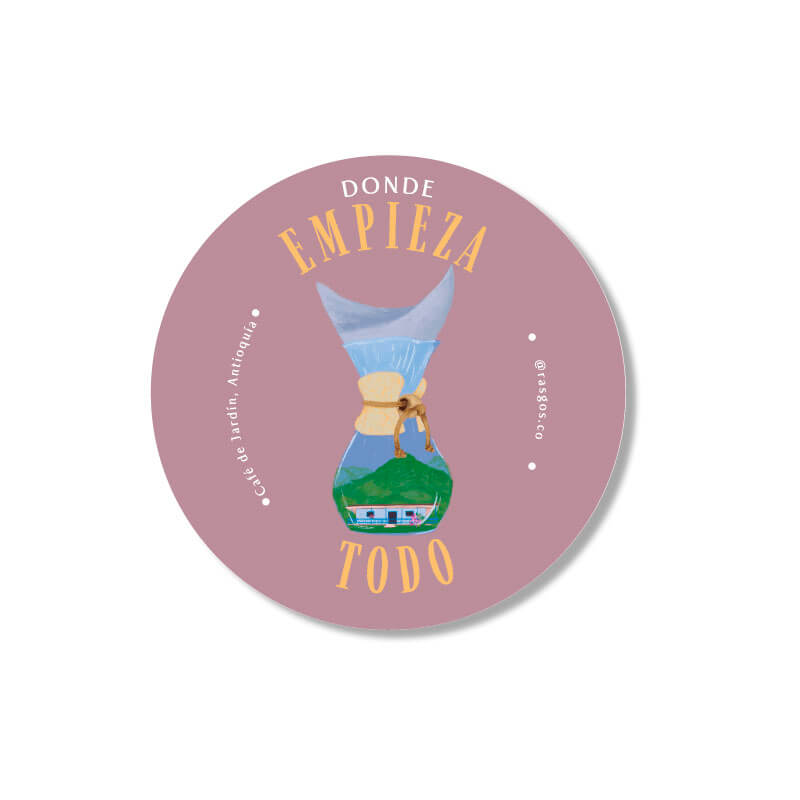 Pegatinas Cafe Stickers Cafeteros