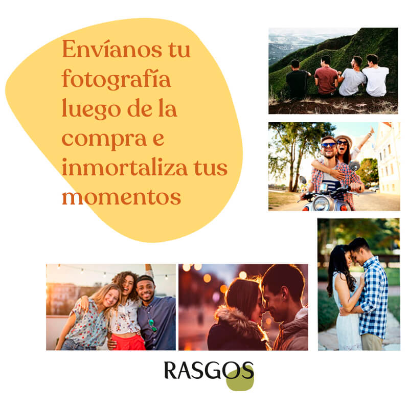 Tarjeta de Regalo Mensaje Especial Personalizado Fotografía