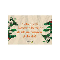Tarjeta de Regalo Mensaje Especial Personalizado Fotografía