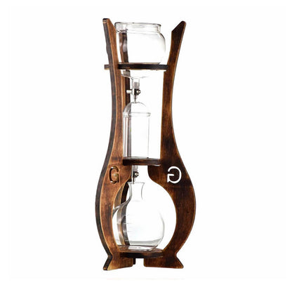 Cafetera ColdBrew En Torre Madera