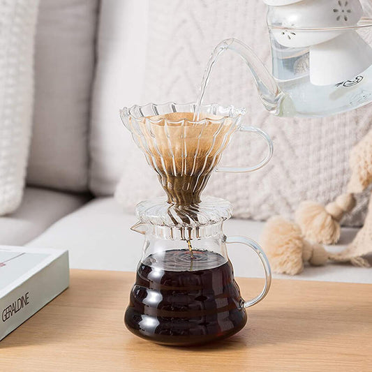 Combo V60: Dripper + Server + Filtros + Cuchara