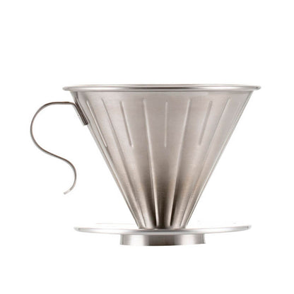 Método Dripper V60 en Acero Inoxidable (2-4 Tazas)