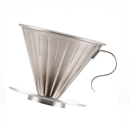 Método Dripper V60 en Acero Inoxidable (2-4 Tazas)