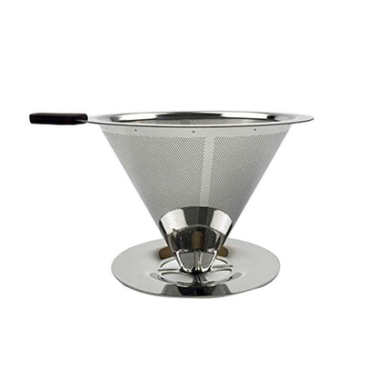 V60 con Filtro en Acero Inoxidable 2 en 1