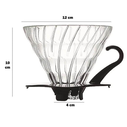 Cafetera Método Dripper V60 Base Negra 02