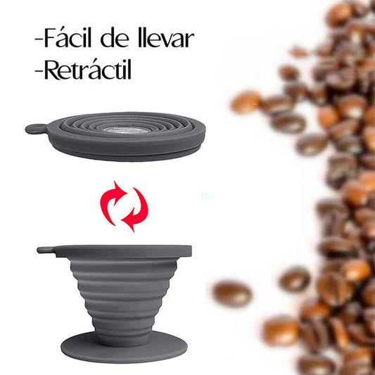 Cafetera V60 Viajera Plegable Silicona