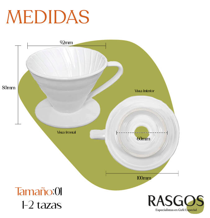 V60 Cerámica 01 (1-2 Tazas)