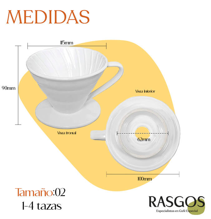 V60 Cerámica 01 (1-2 Tazas)