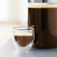 Vaso Doble Fondo Borosilicato 150ML