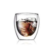 Vaso Doble Fondo Borosilicato 150ML